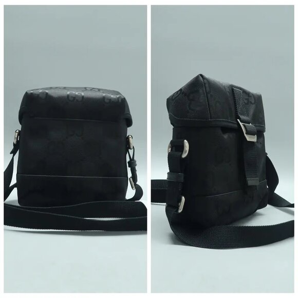 GUCCI Black Cloth Shoulder Bag 719-020725 - Picture 2 of 12